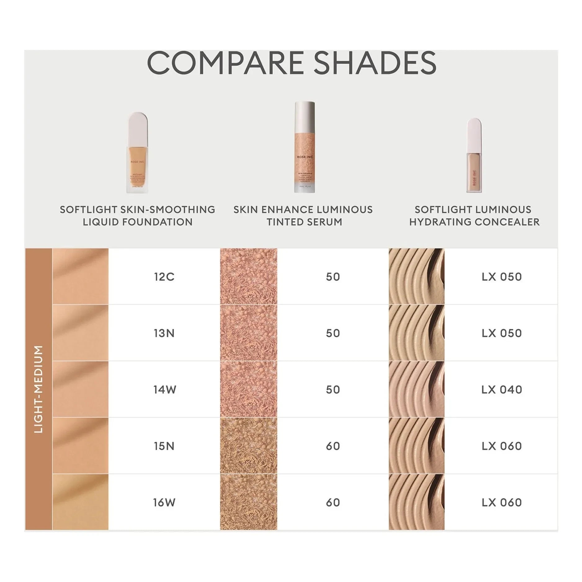 Rose Inc - Softlight Smoothing Foundation | 14W Medium Warm
