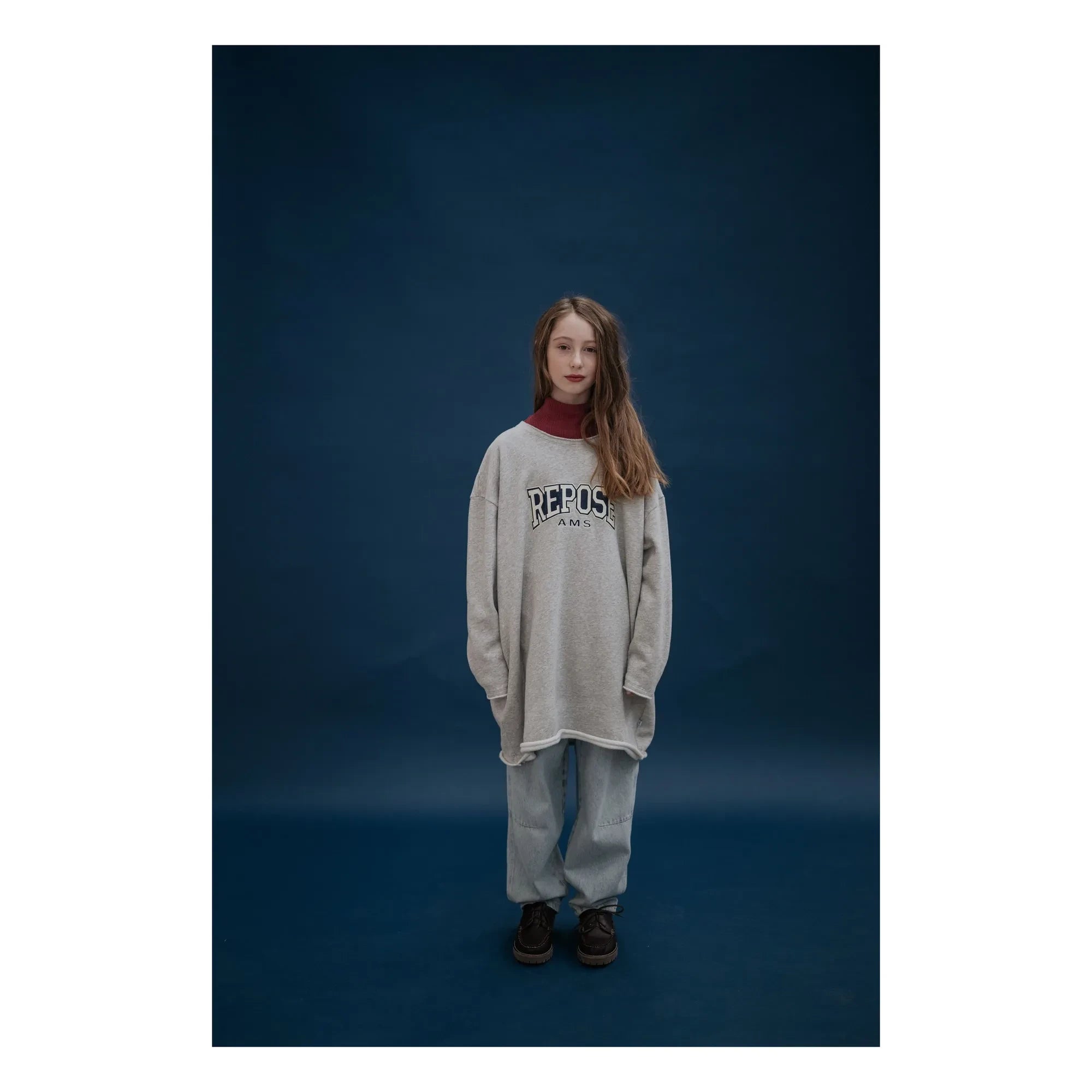 Repose AMS - Comfortable Organic Cotton Dress | Gray
