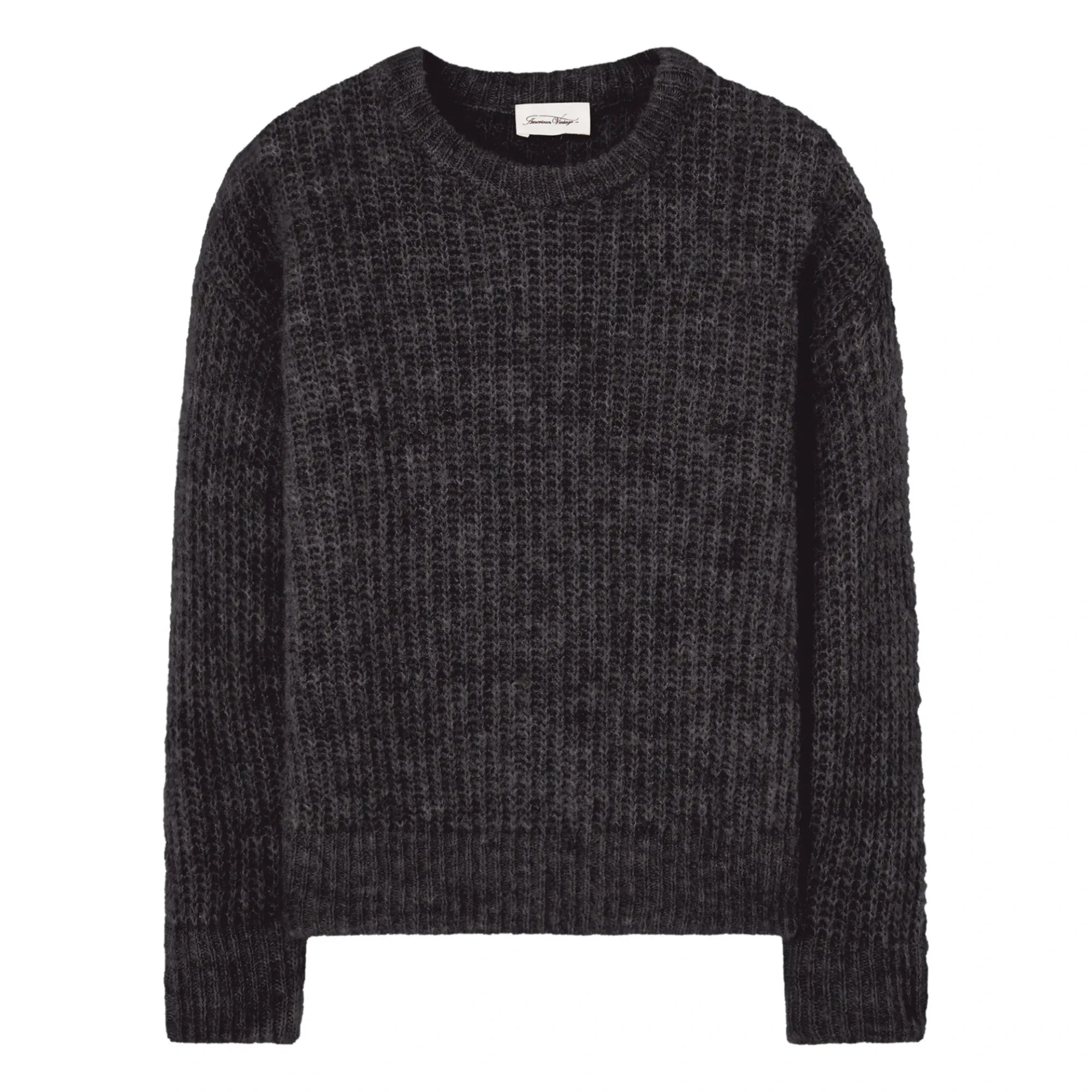 American Vintage - East Alpaca Sweater | Charcoal Gray