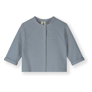 Gray Label - Organic Cotton Baby Cardigan | Ice Blue