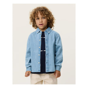 Les Deux - Konrad Denim Shirt | Washed Blue