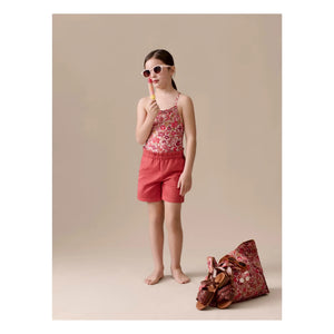 Bonpoint - Laika Floral Swimsuit Made from Recycled Fibers | Dusty Pink