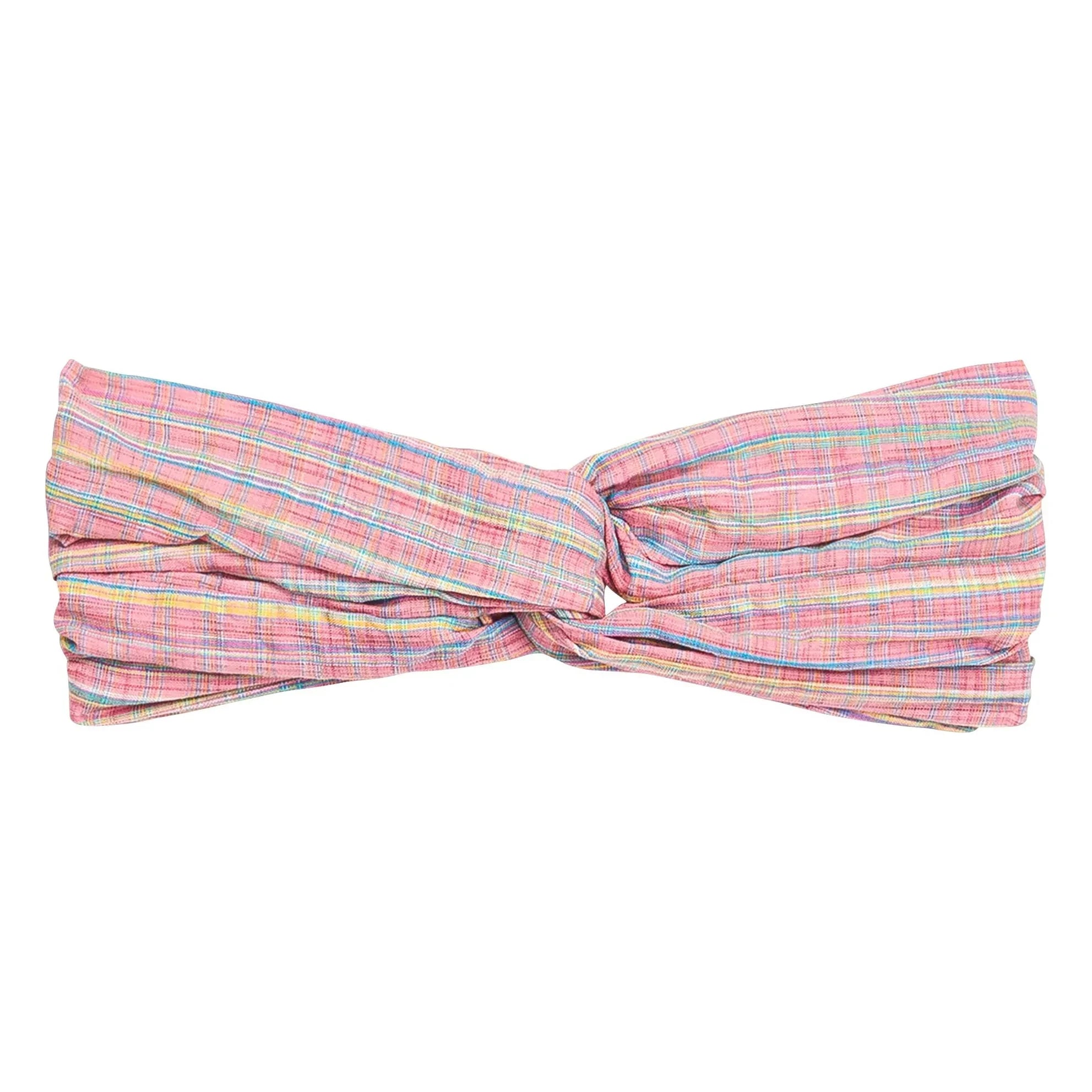Louise Misha - Yuriria Bandeau Checkered | Pink