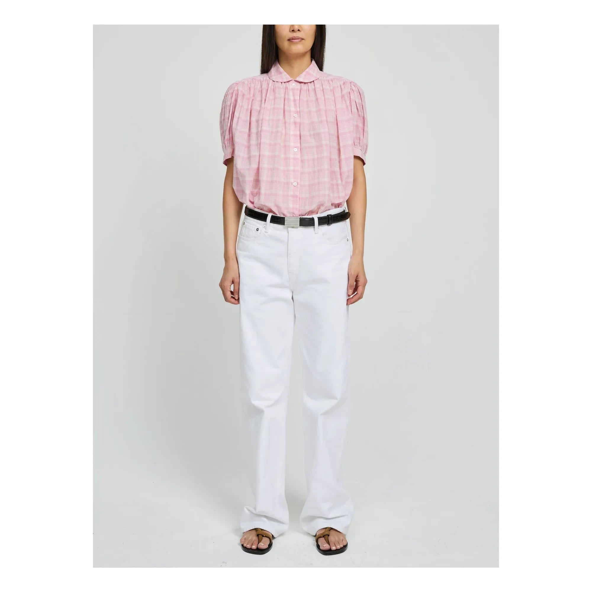 Laurence Bras - Ajmerine Pamuk Bluz | Pembe
