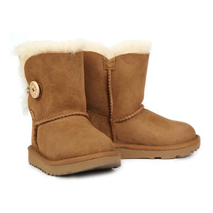 UGG - Bailey Button II Shearling-Lined Suede Boots | Camel