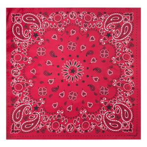 Call it by your name - Small Silk Bandana | Red