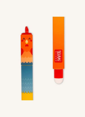 Legami - Farm Erasable Gel Pens - Set of 4