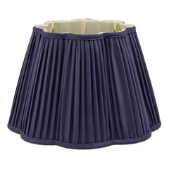 Doing Goods - Diya Silk Lampshade | Midnight Blue
