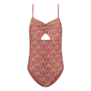 Beachlife - Recycled Fiber Swimsuit | Burgundy