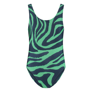 Beachlife - Zébré Recycled Fiber Swimsuit | Green
