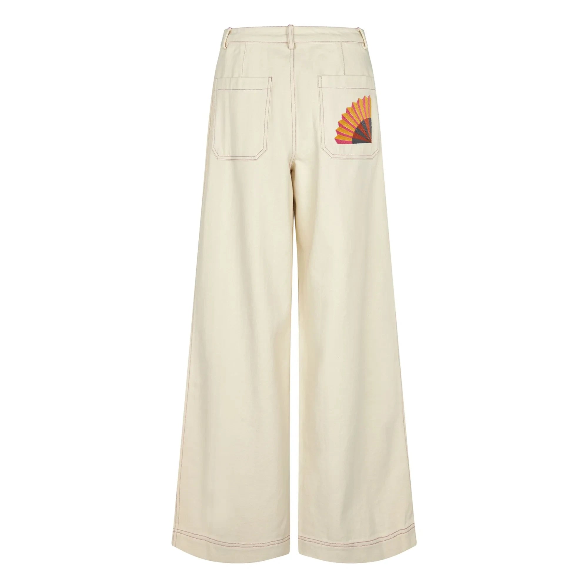 Lollys Laundry - Florida Cotton Pants | Cream