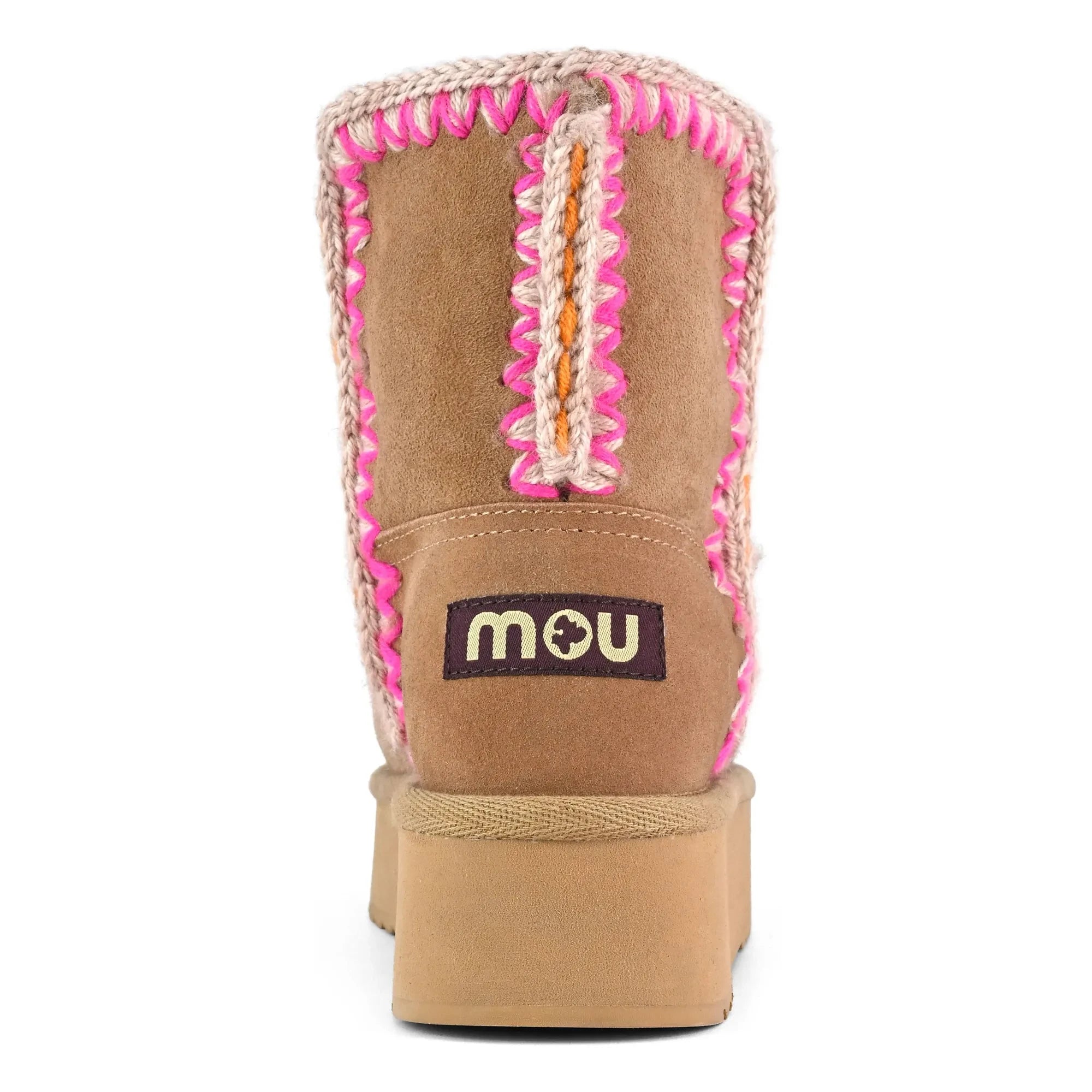 Mou - Norfolk Pompom Boots Sweden | Pink