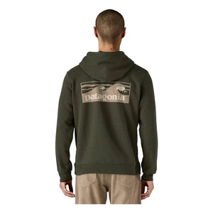 Patagonia - Hooded Sweatshirt Logo Uprisal Recycled Fibers | Khaki