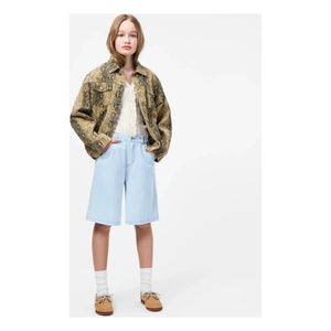 Molo - Alikami Denim Bermuda Shorts | Light Blue