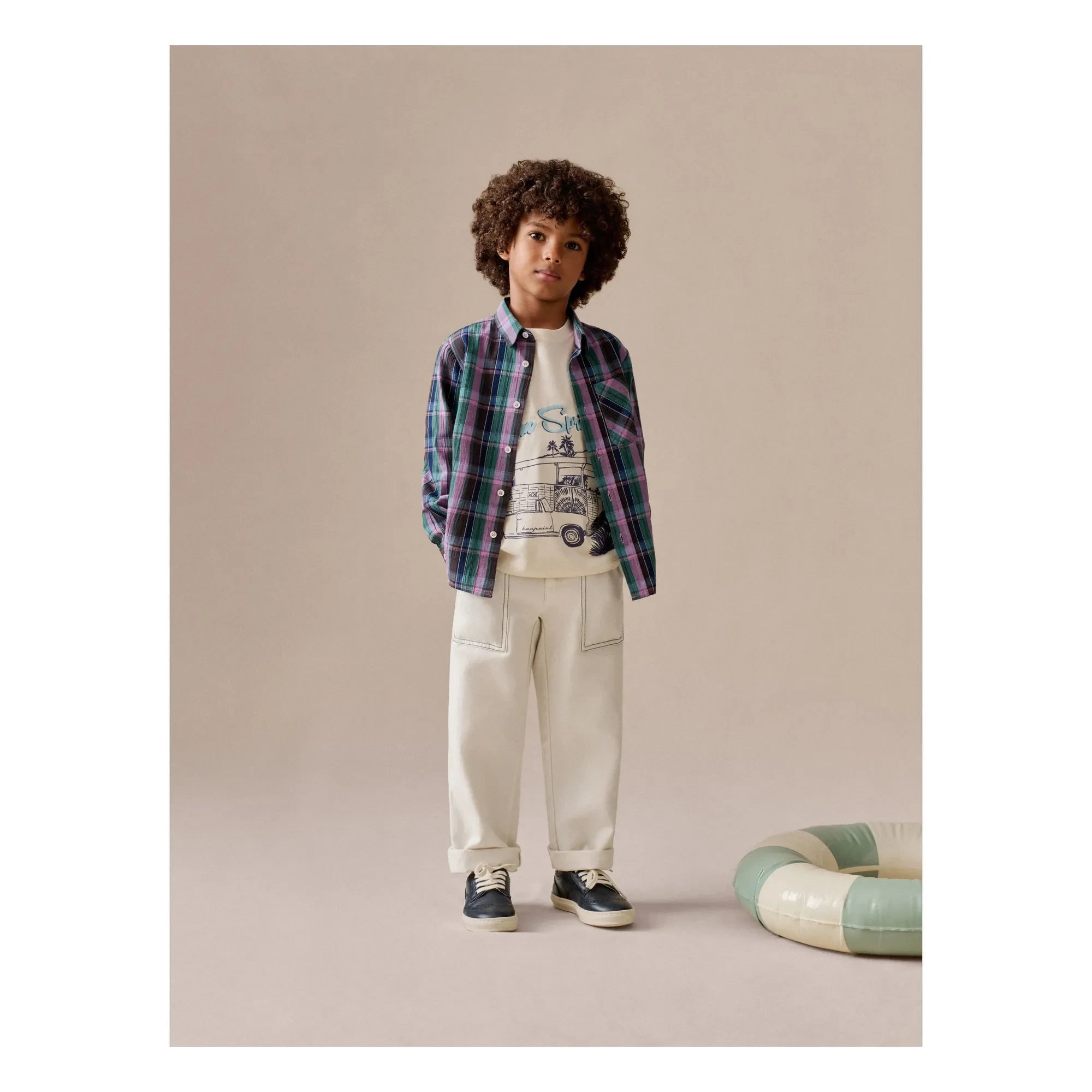 Bonpoint - Eldor Organic Pantolone Pamuk | Ecru