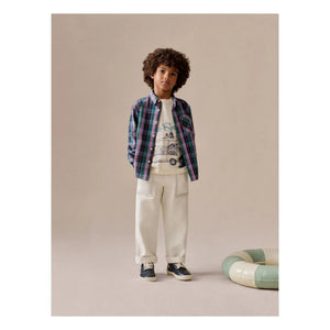 Bonpoint - Eldor Organic Pantolone Pamuk | Ecru