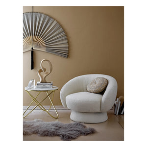 Bloomingville - Ted Lounge Chair | White