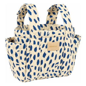 Nobodinoz - Hyde Park Leonie stroller organizer bag | Blue