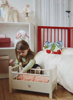Konges Sløjd - FSC Certified Cherry Wood Baby Crib