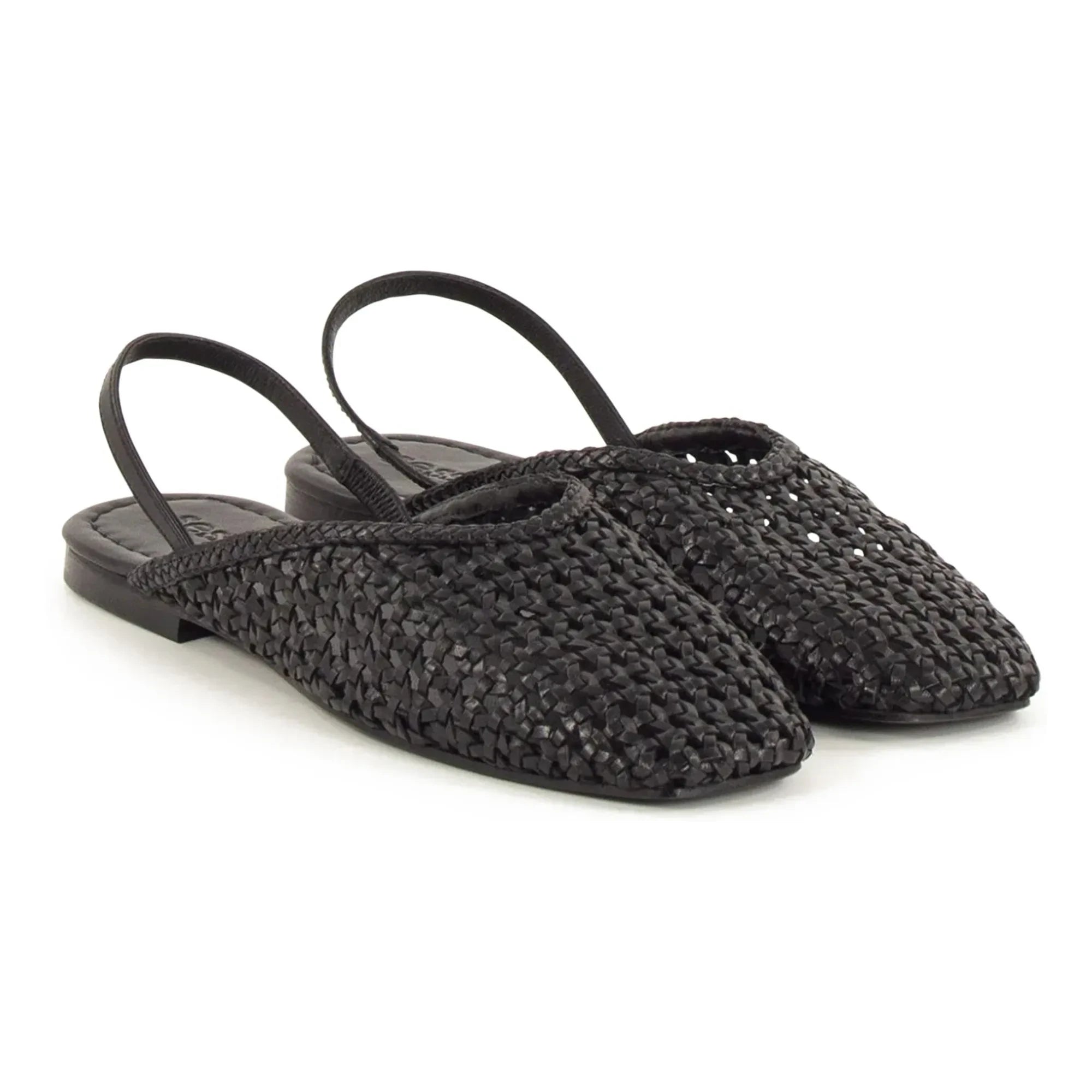 Sessùn - Vana Leather Sandals | Black