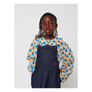 Bobo Choses - Geometric Organic Cotton Blouse | Off-white