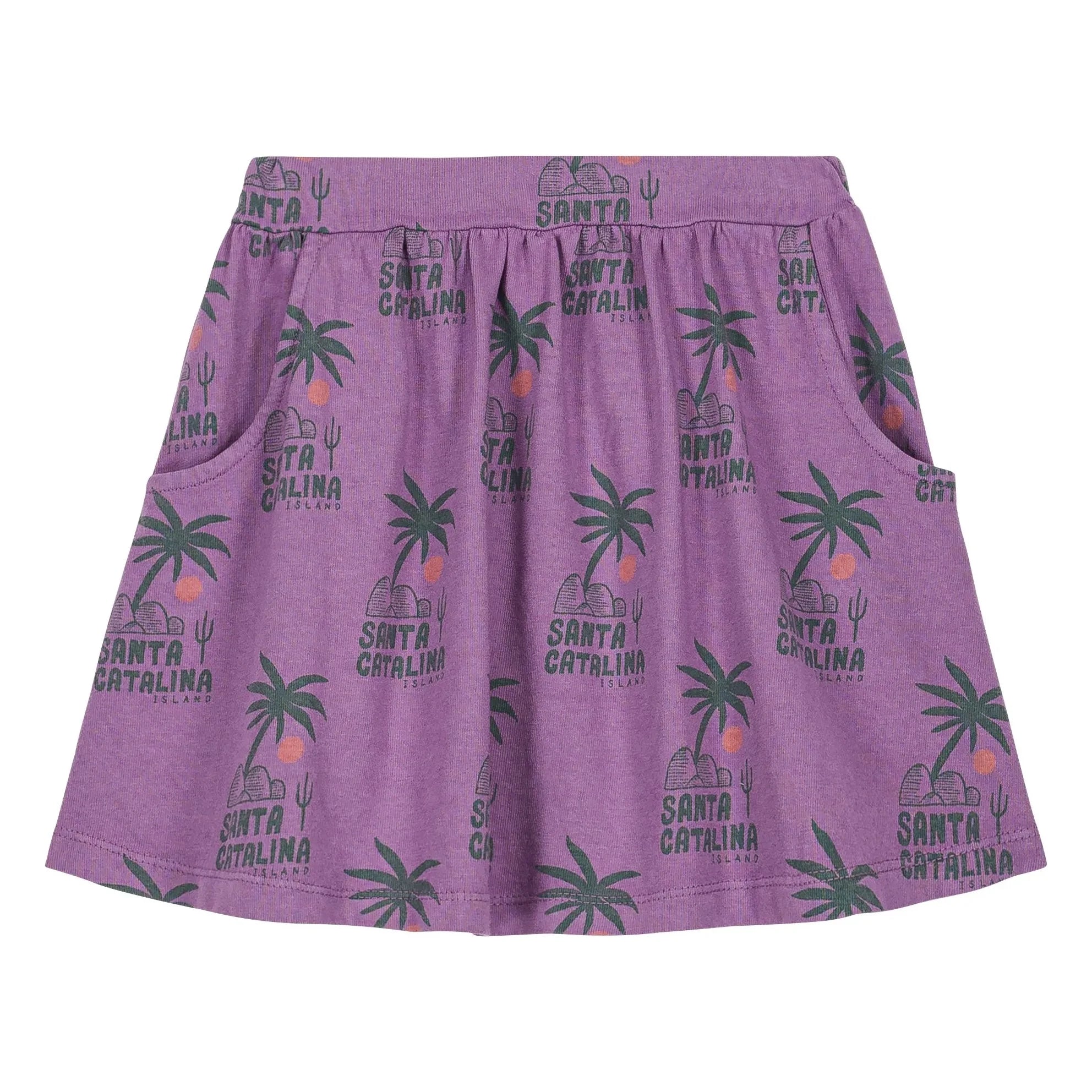 We Are Kids - Skirt Room Palm Organic Cotton | Purple