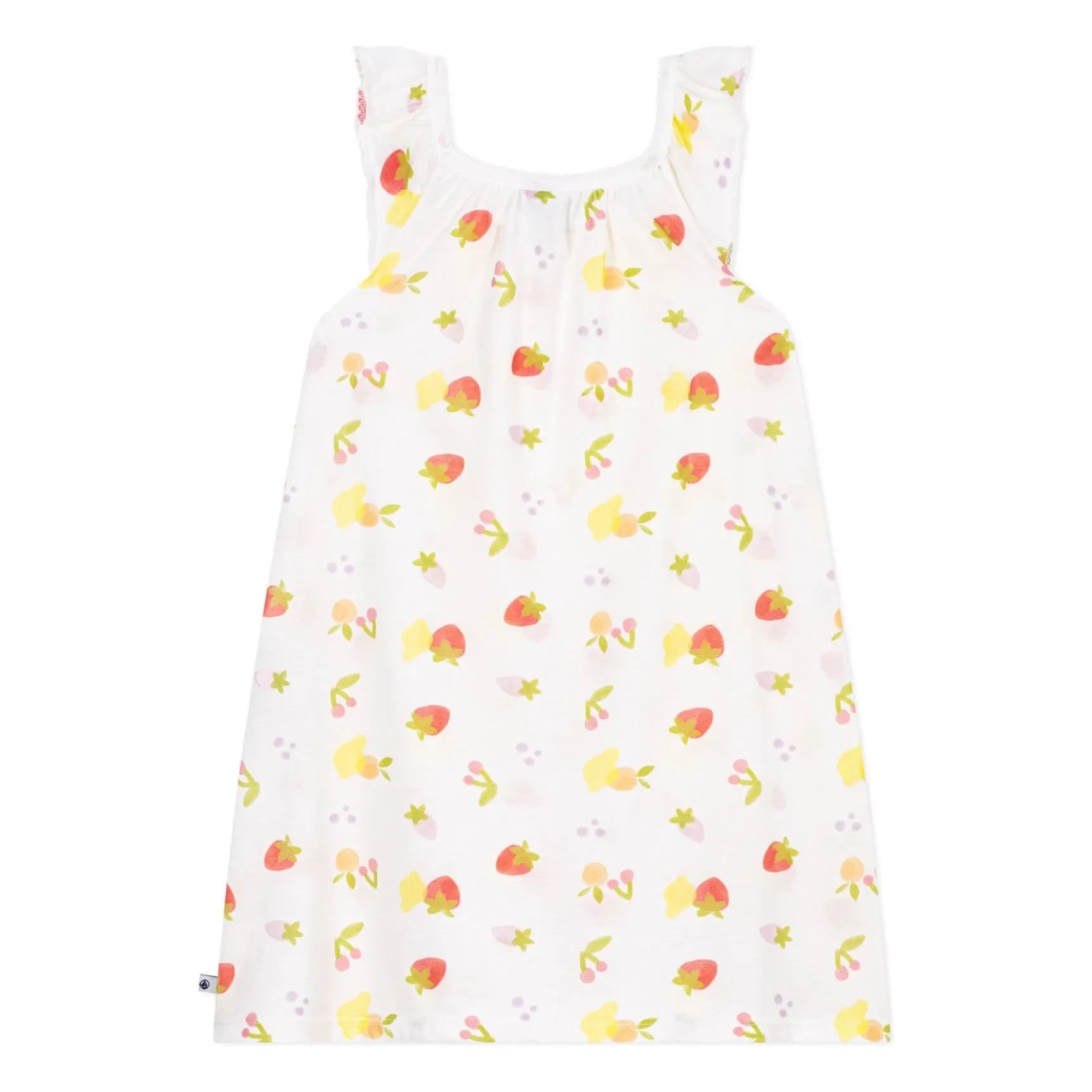 Petit Bateau - Meyveli Gecelik | Ekru