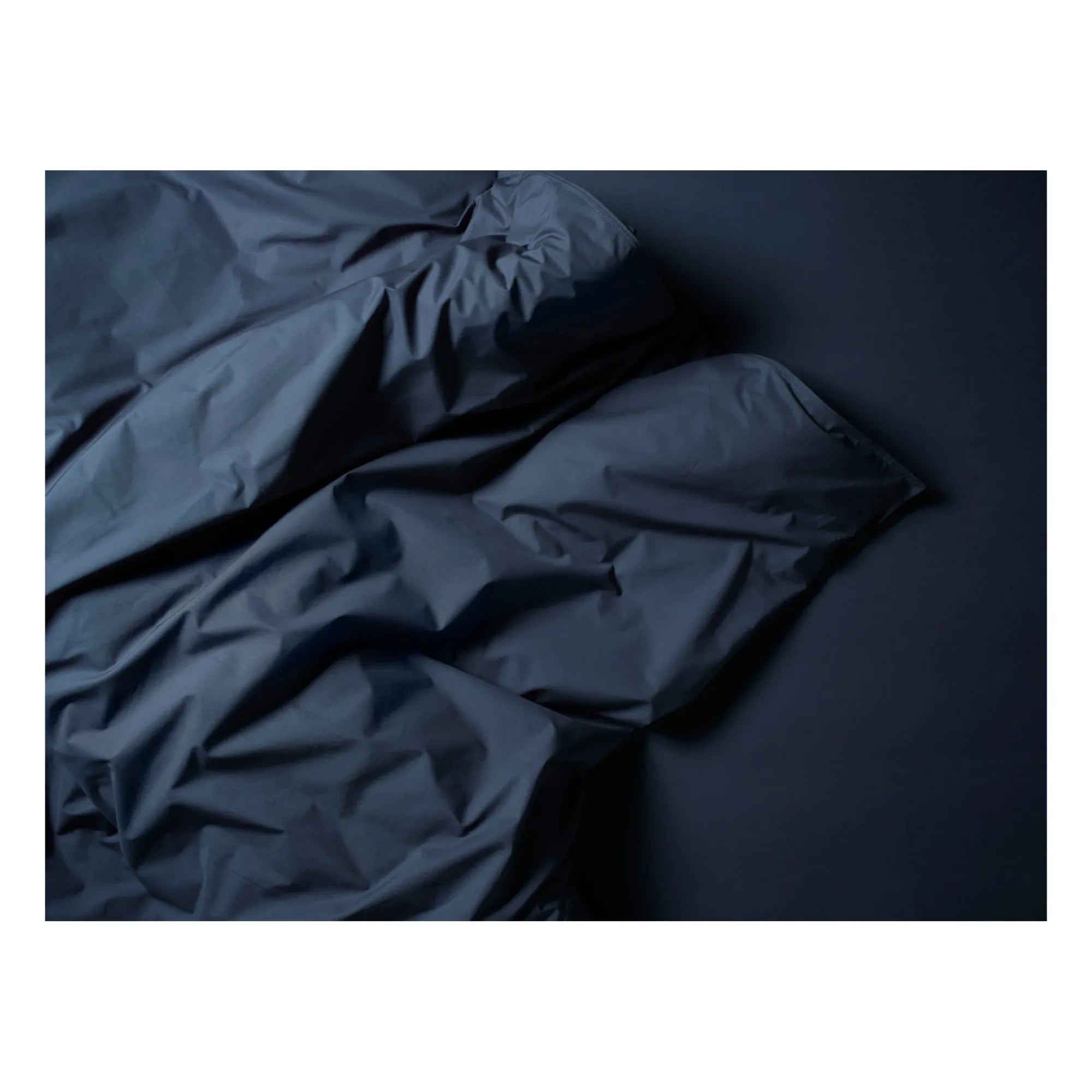 Suite 702 - Organik Percale Nevresim Kılıfı | Lacivert