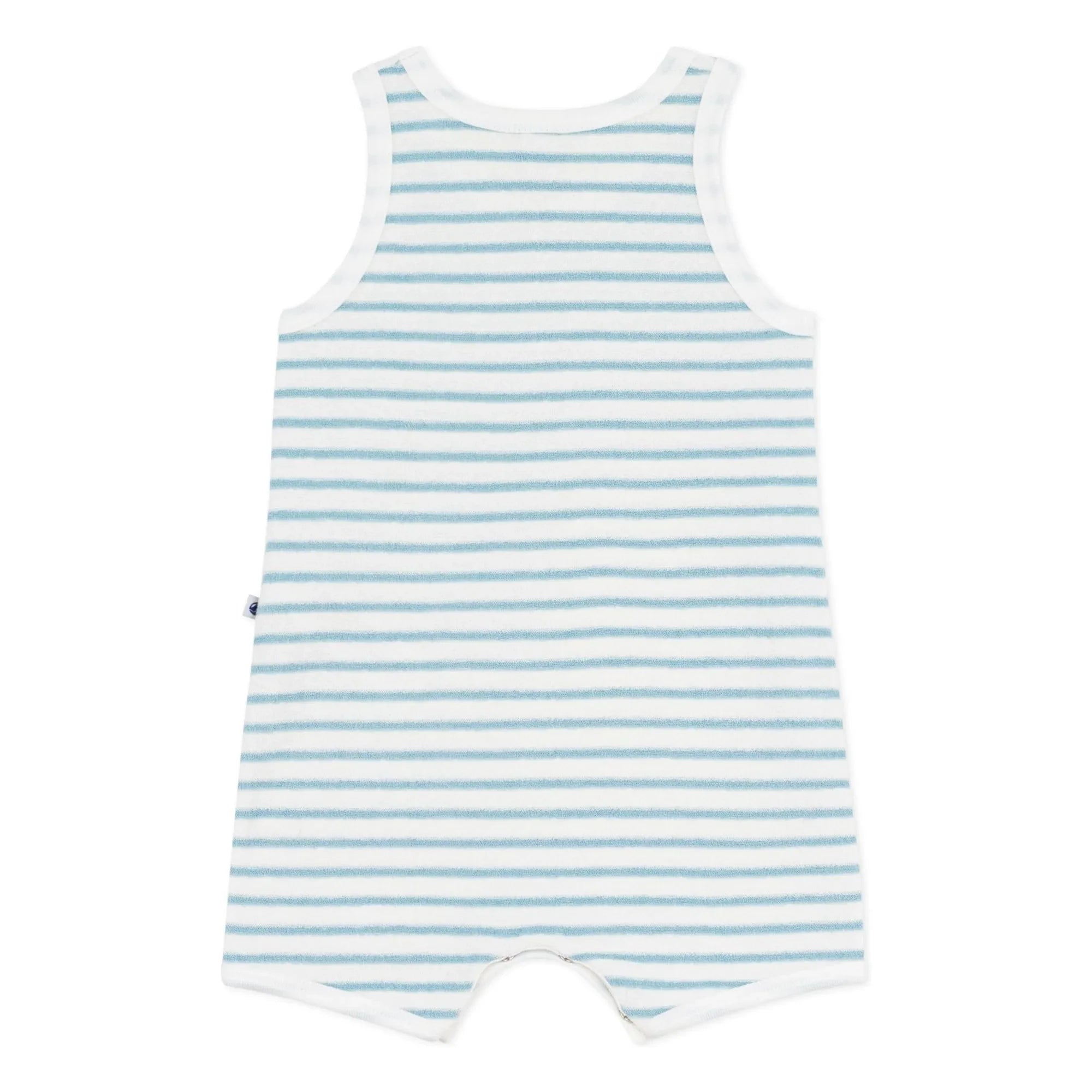 Petit Bateau - Çizgili Havlu Tulum | Mavi