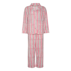 SISSEL EDELBO - Organic Cotton Patterned Night Pajamas | Dusty Pink