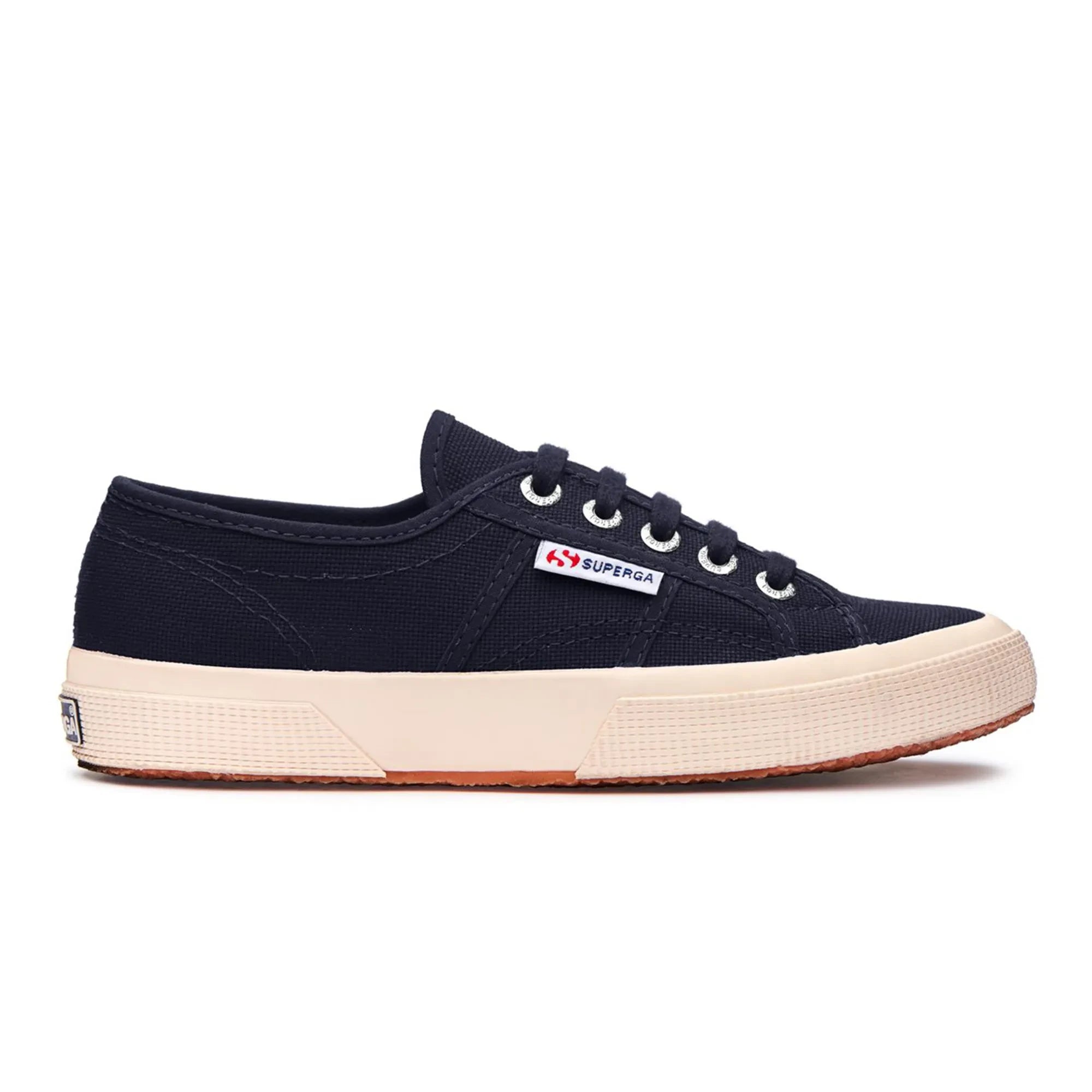 Superga - Cotton Lace-Up Sneakers | Navy