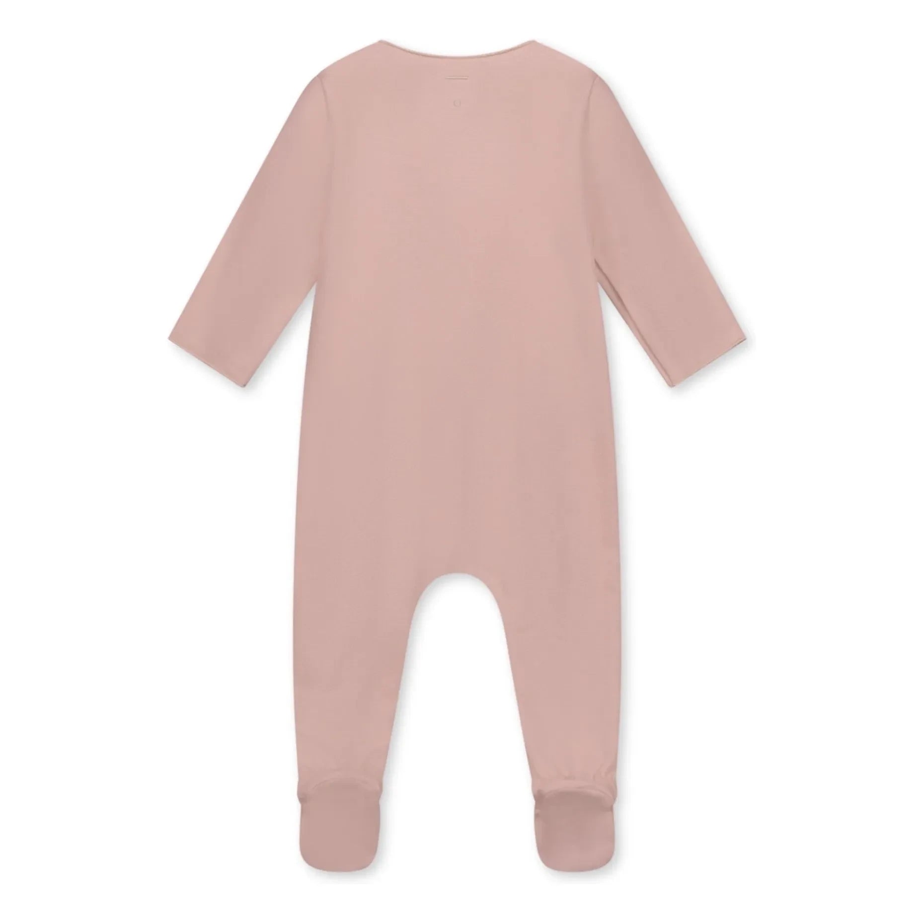 Gray Label - Organik pamuklu yenidoğan pijama | Pudra pembesi