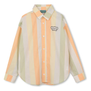 Kenzo - Happy Sweet Bubble Tiger Striped Shirt | Beige