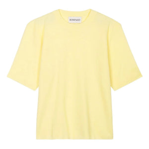 Bompard - Slim-fit pamuk ve kaşmir tişört | Limon sarısı
