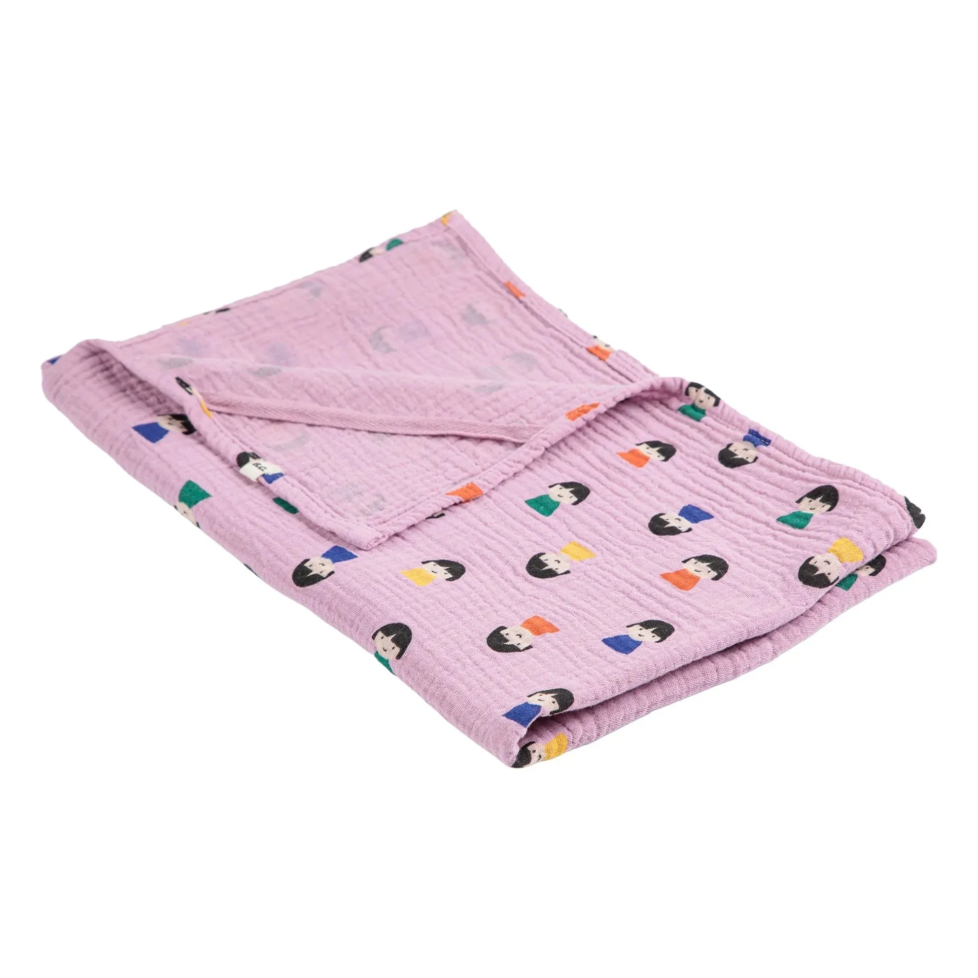 Bobo Choses - Pijama Uzun ve Bib Piyon Seti | Lila