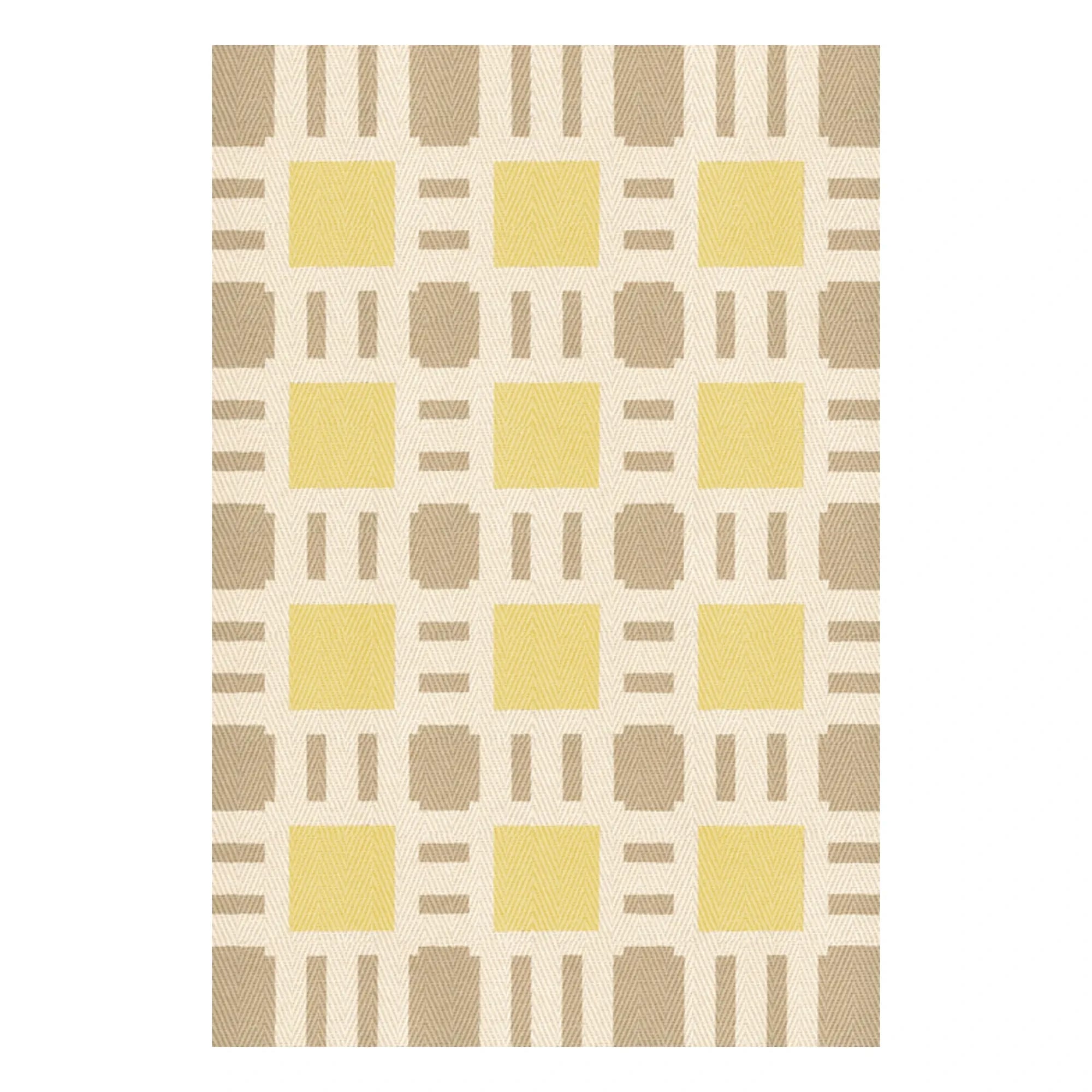 Layered - Late Breakfast Jute Rug, Evelina Kroon | Pale Yellow