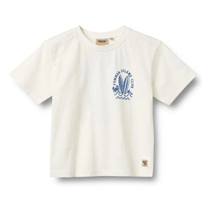 Wheat - Benno Organic Cotton T-Shirt | White