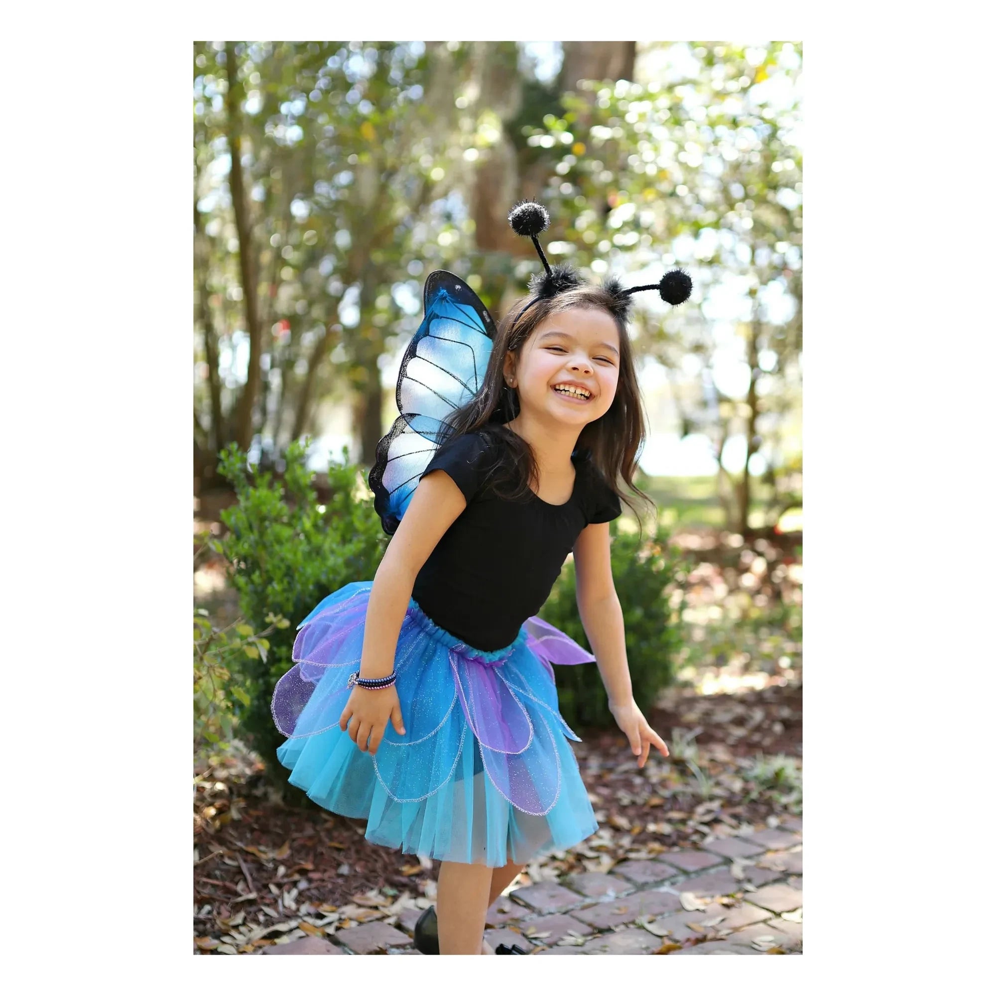 Great Pretenders - Butterfly Wing Skirt and Hat | Blue