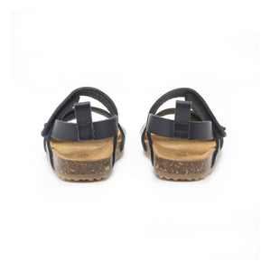 Pèpè - Two Con Me - Double Buckle Sandals | Navy Blue