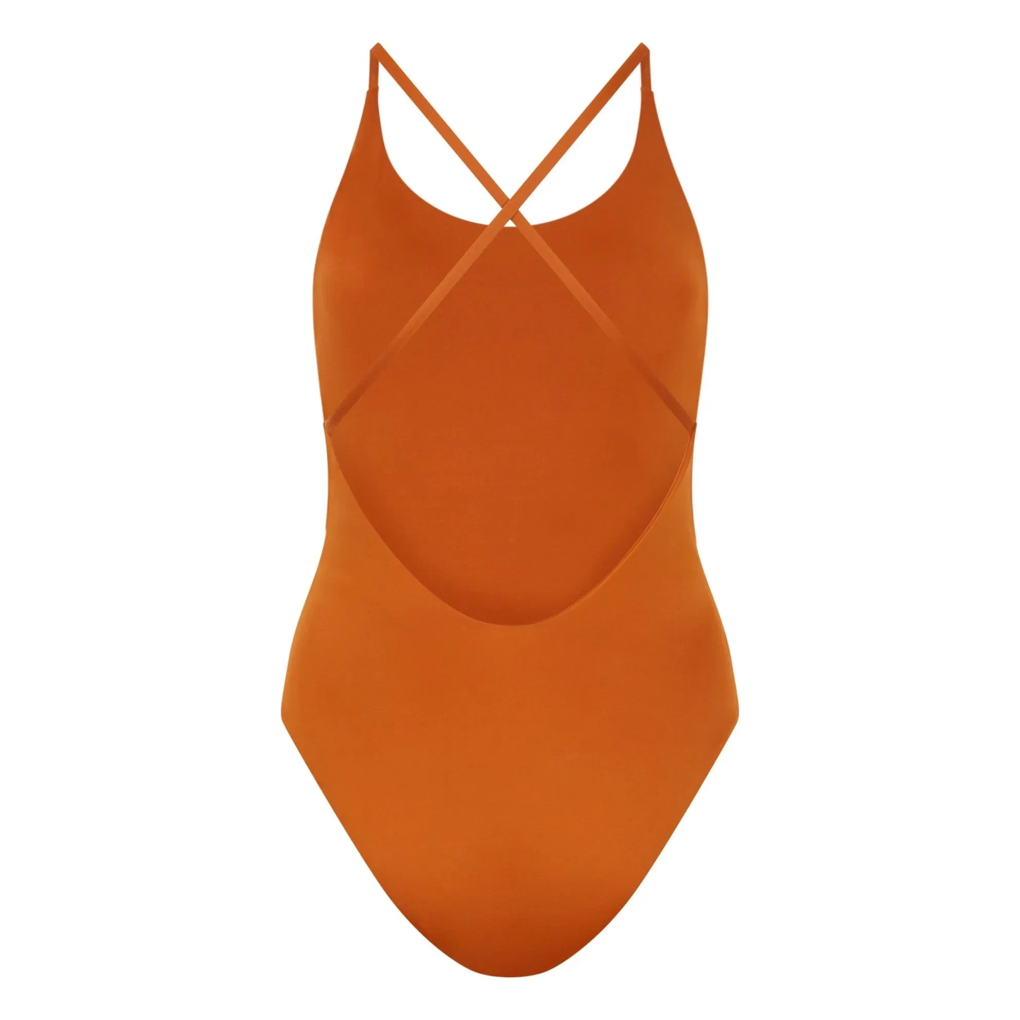 Smallable Woman - Amy 1-Piece Cross Back Swimsuit | Rust
