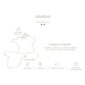 Nobodinoz - Pillow - French Linen | Oats