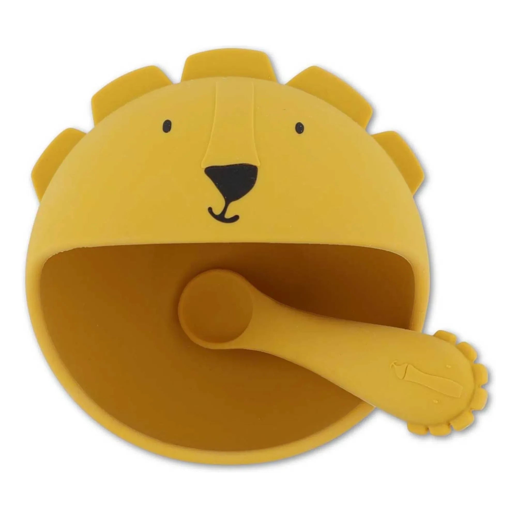 Trixie - Mr. Lion Baby Dinnerware | Yellow