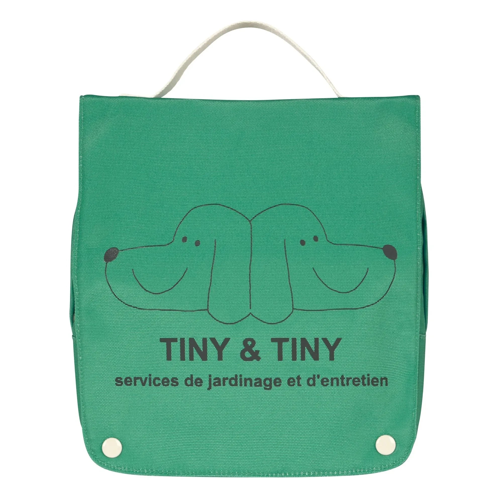 Tinycottons - Tiny & Tiny Backpack | Green