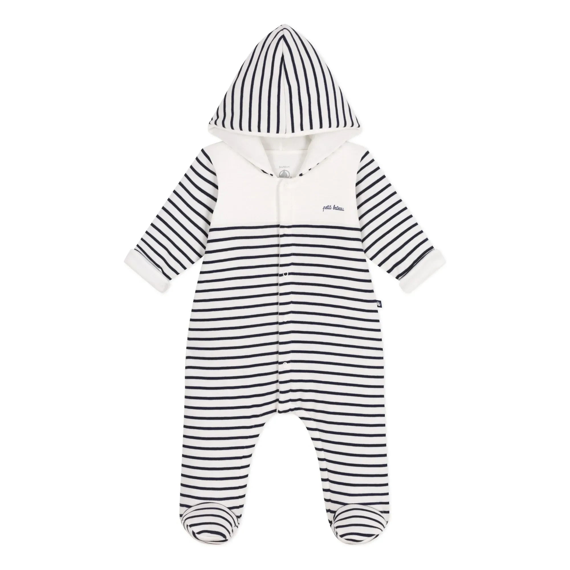 Petit Bateau - Organic Cotton Pilot Bank | Navy Blue