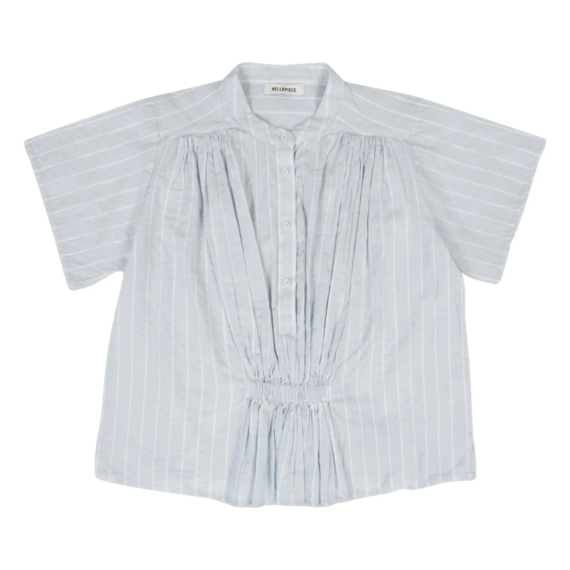 BELLEPIECE - Striped Blouse Patrizia Cotton | Light Blue