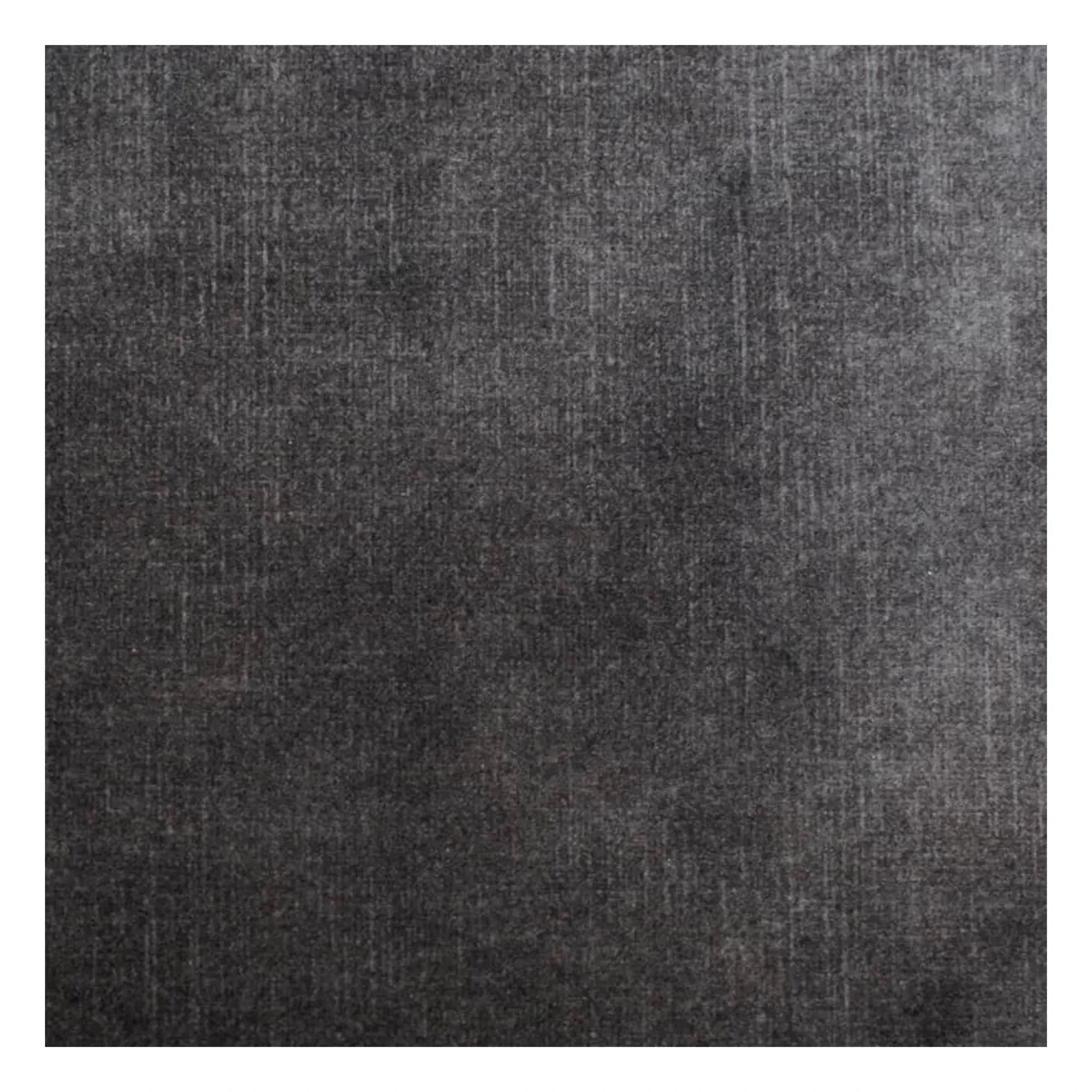 Panac Edition - Bellechasse Velvet Upholstered Sofa for 4 People - 275 cm | Charcoal Gray