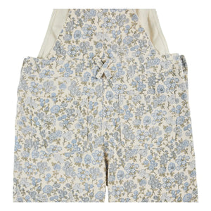 Emile et Ida - Floral Pattern Overalls | Cream