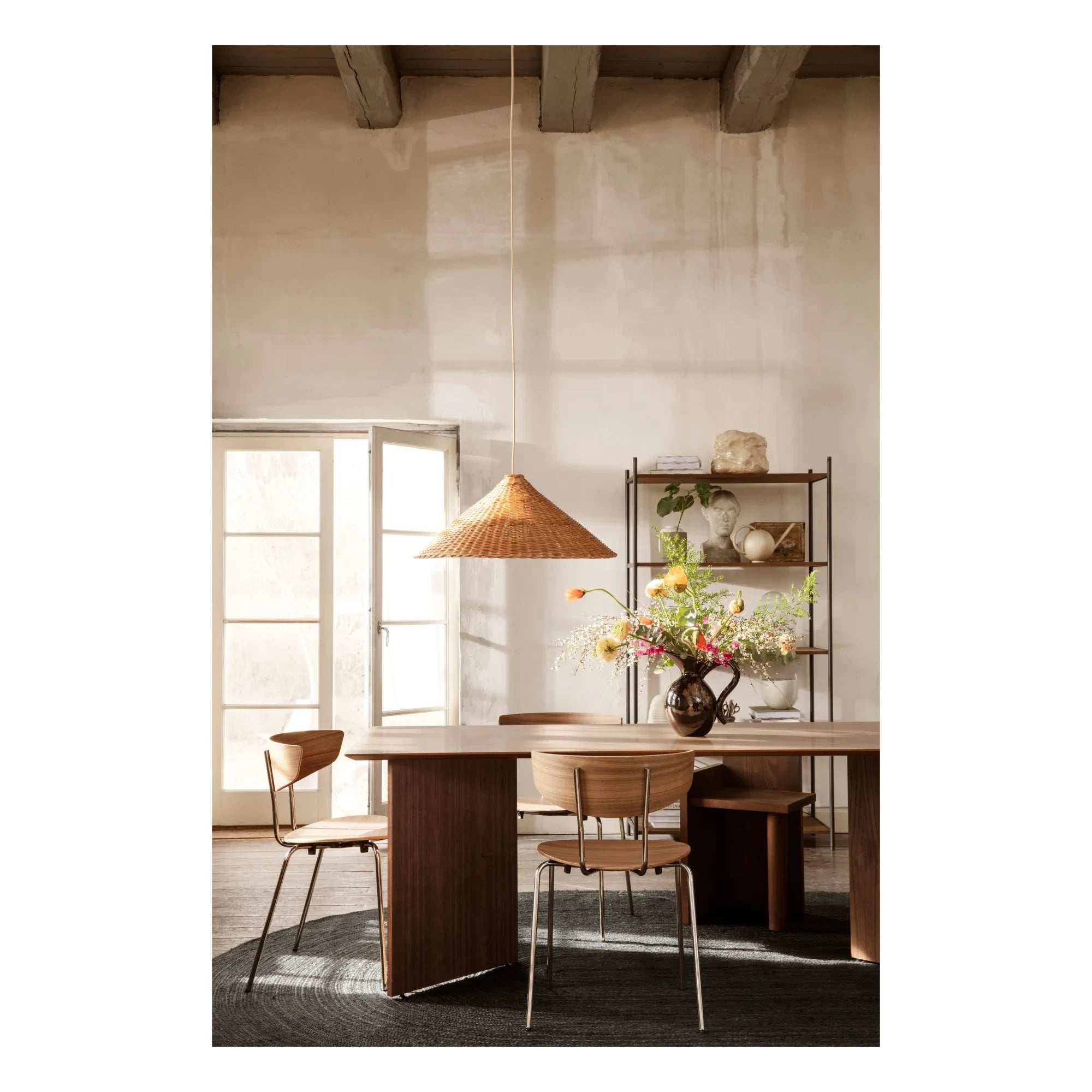 Ferm Living - Dou Rattan Abajur