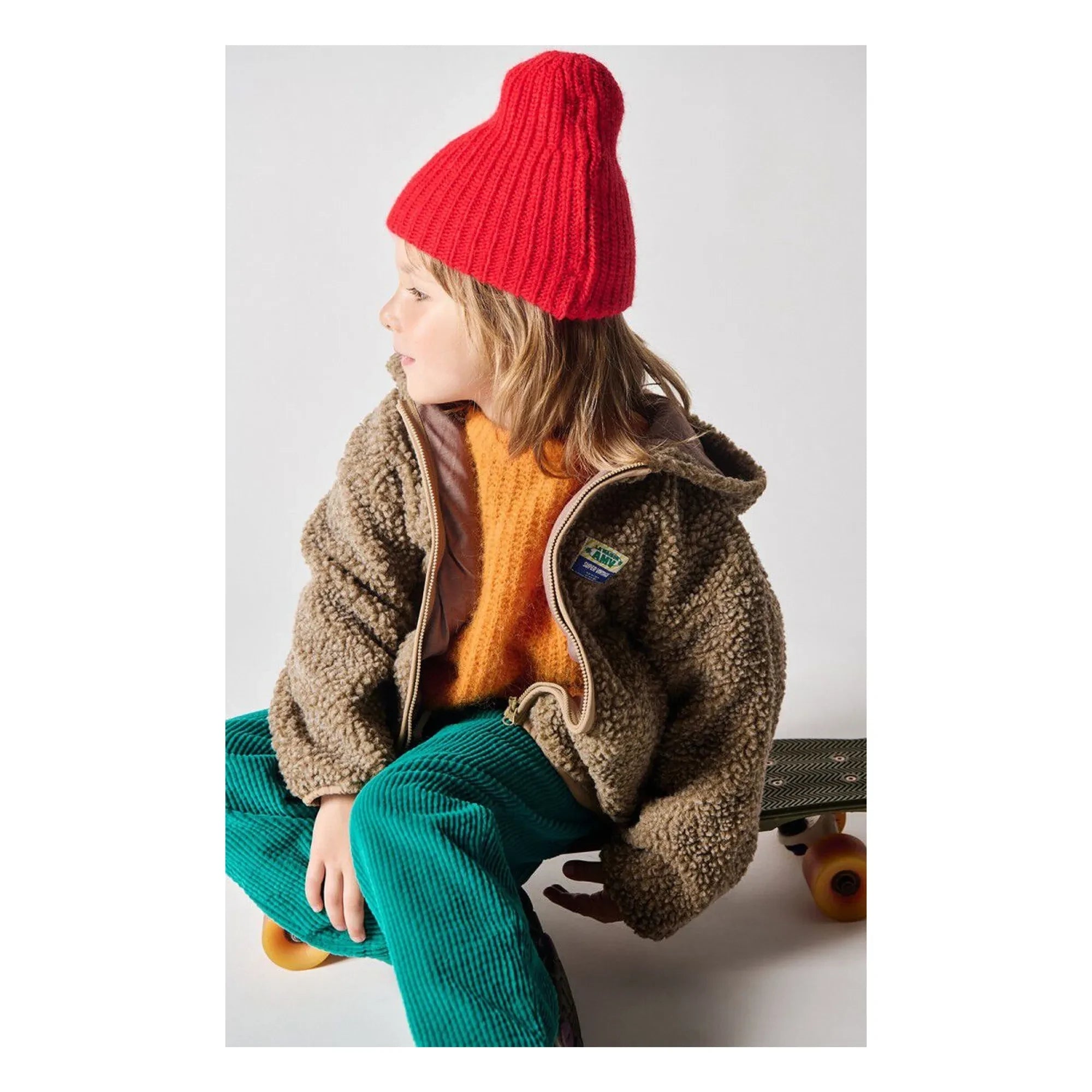 American Vintage - Hoktown Sherpa Kapüşonlu Ceket | Kahve