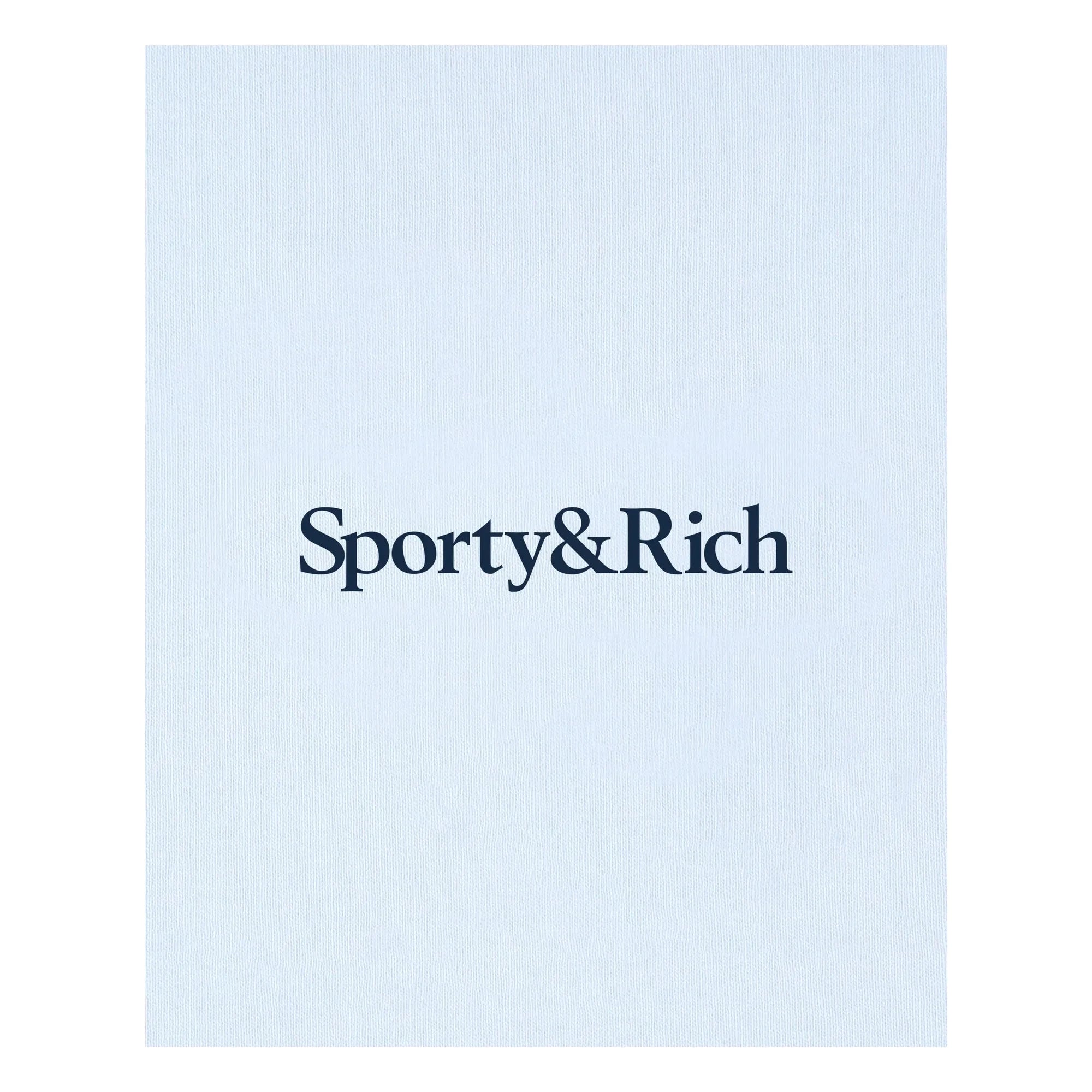 Sporty & Rich - Tenis Tişörtü Geri Dönüştürülmüş pamuk | Açık mavi